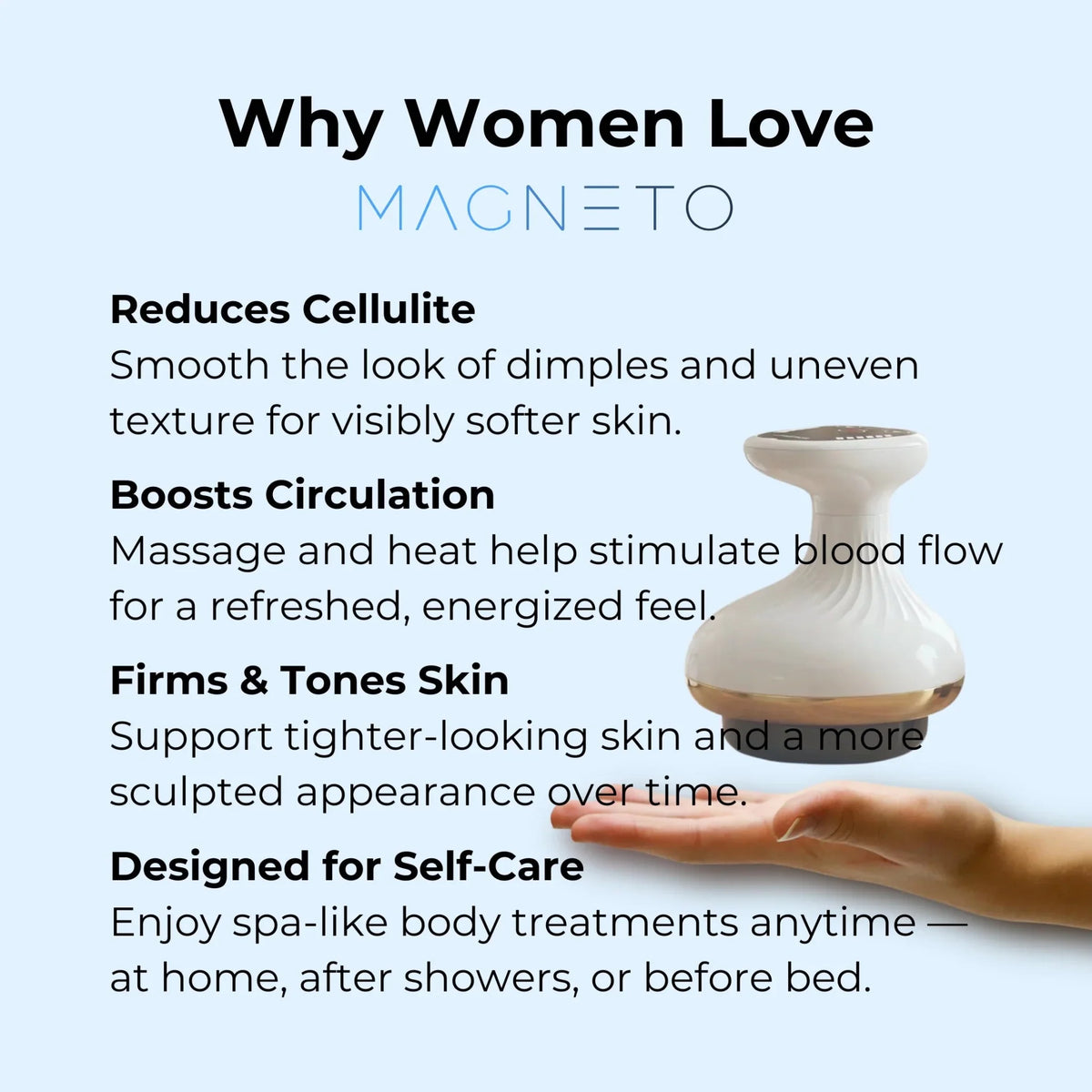 Magneto BodyGlow Pro™ Smart Cellulite & Body Sculpting Massager - Magneto