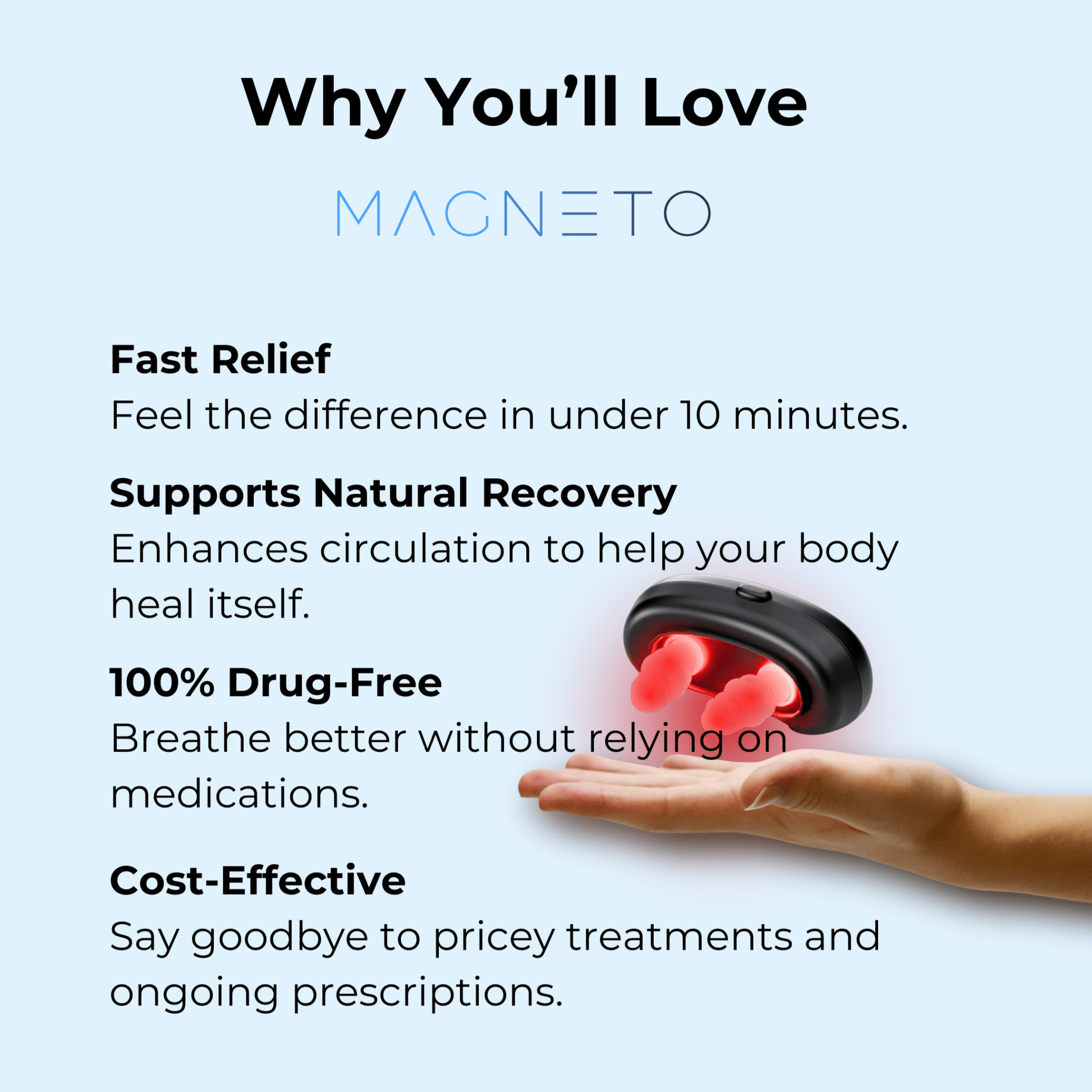 Magneto™ RLT Nasal Device - Magneto