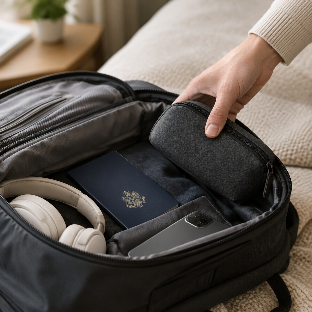 NODORA compact pouch